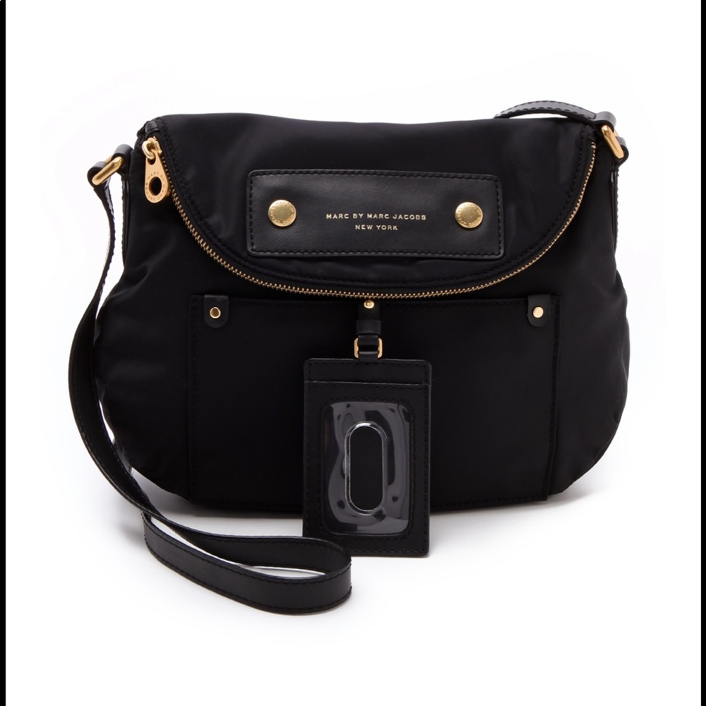 NWT Marc Jacobs Preppy Natasha Crossbody In black